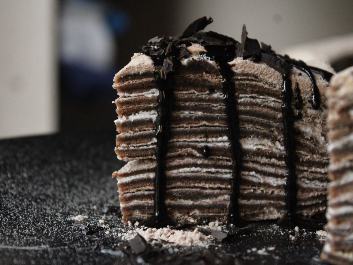 Utiliser une ganache au chocolat blanc en entremets