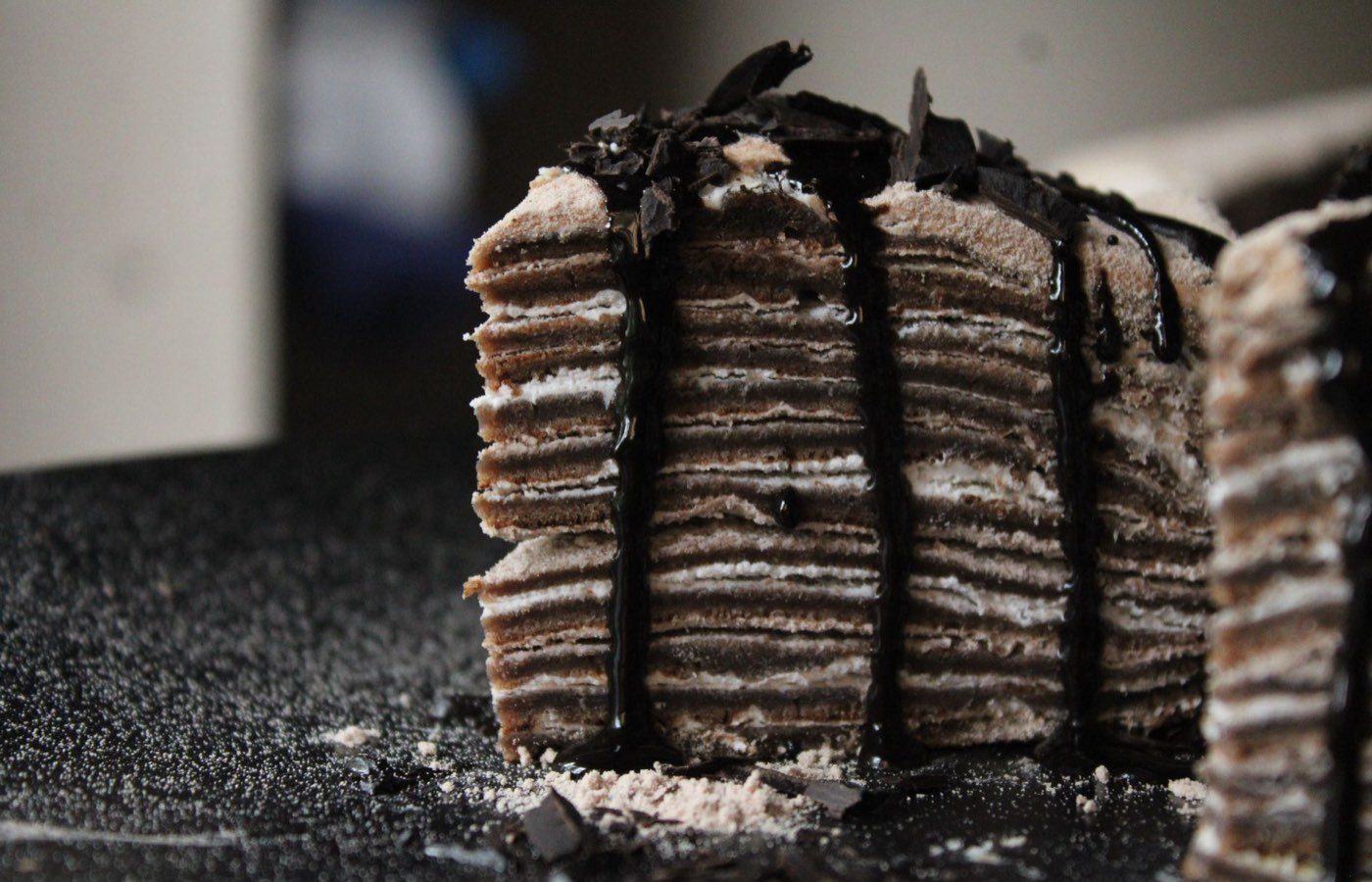 Utiliser une ganache au chocolat blanc en entremets