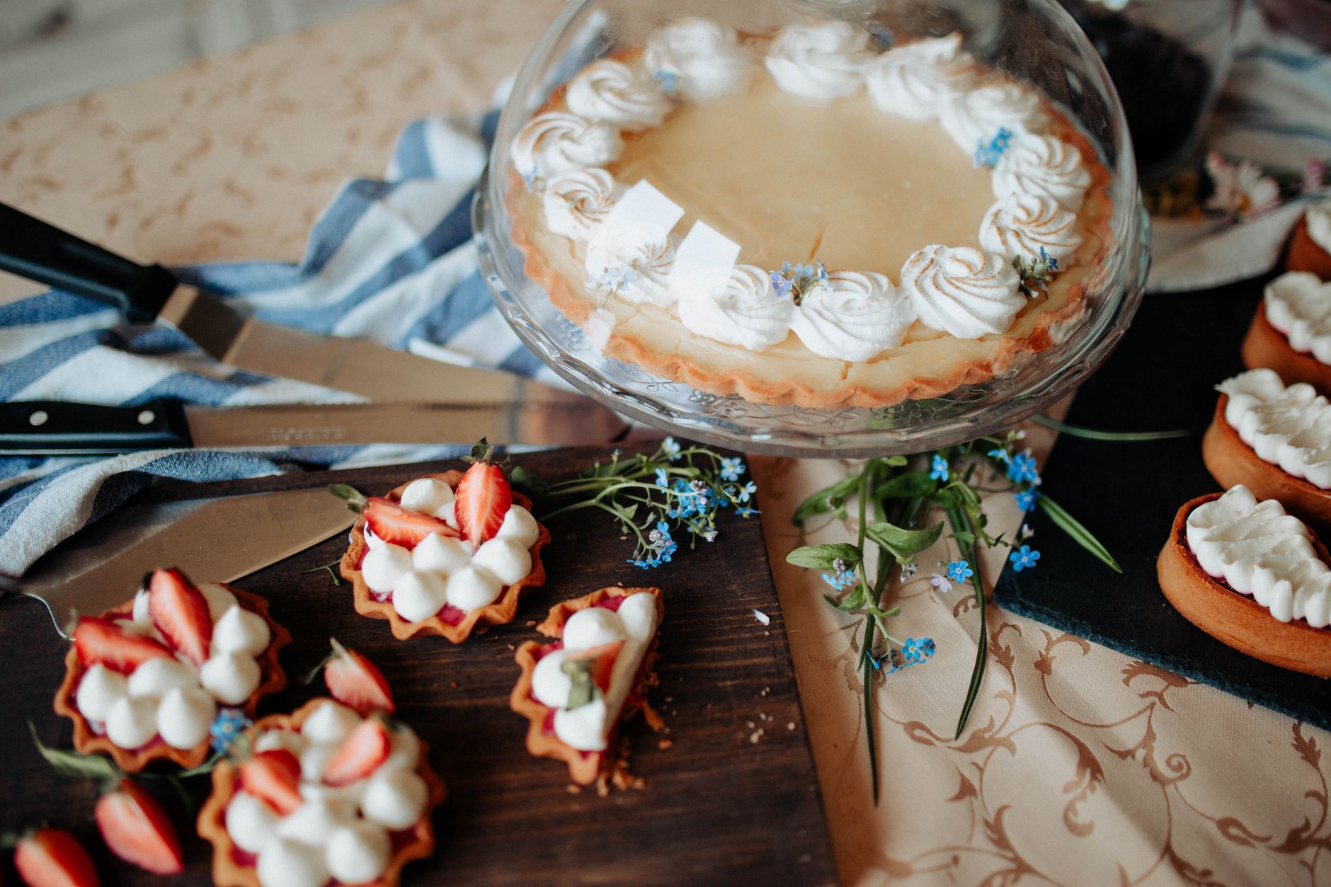 Glacage lisse au sucre glace pour tartes